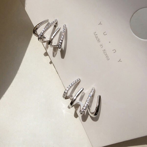 small fresh earrings  Silver